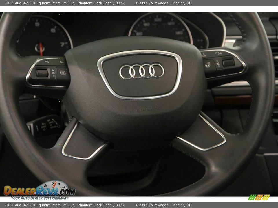 2014 Audi A7 3.0T quattro Premium Plus Phantom Black Pearl / Black Photo #7