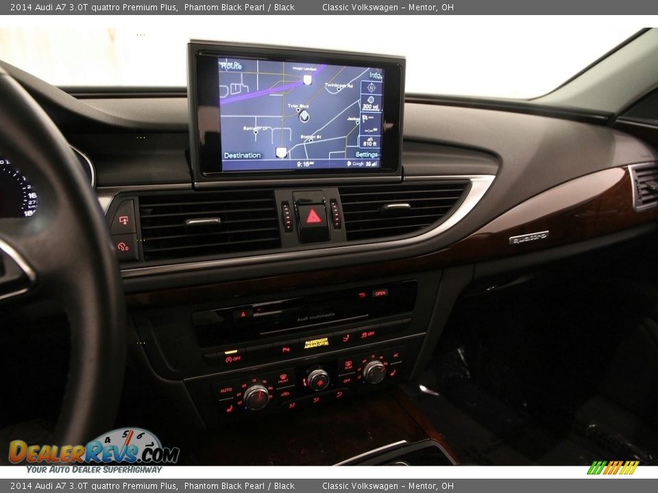 2014 Audi A7 3.0T quattro Premium Plus Phantom Black Pearl / Black Photo #9