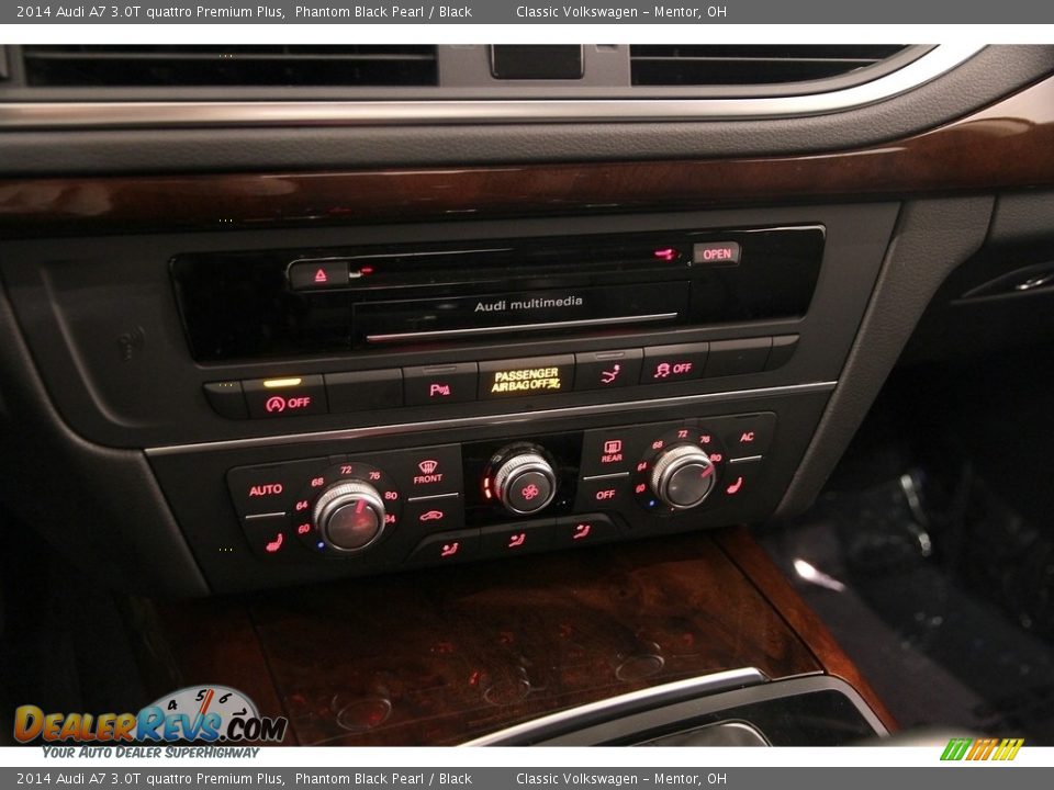 2014 Audi A7 3.0T quattro Premium Plus Phantom Black Pearl / Black Photo #10