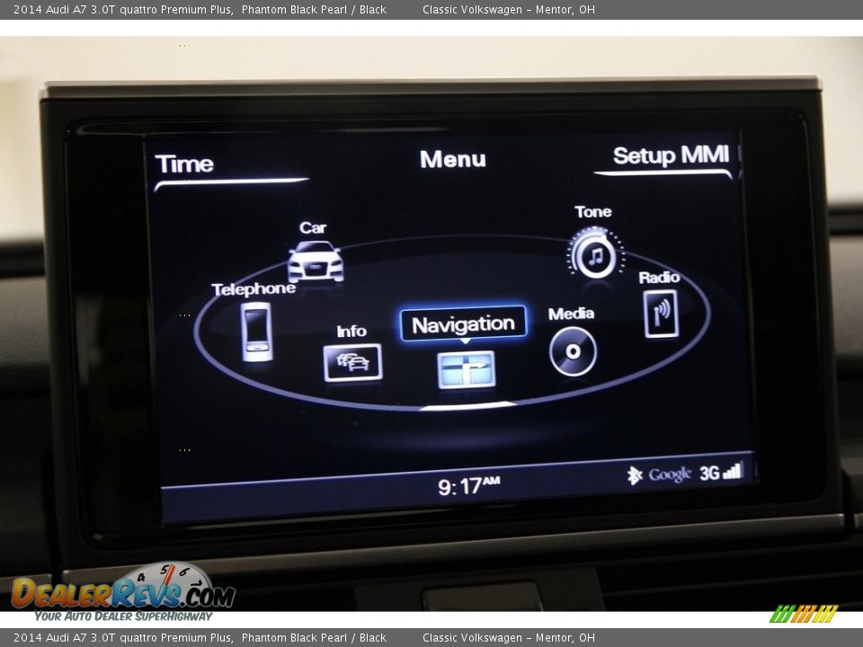 2014 Audi A7 3.0T quattro Premium Plus Phantom Black Pearl / Black Photo #12