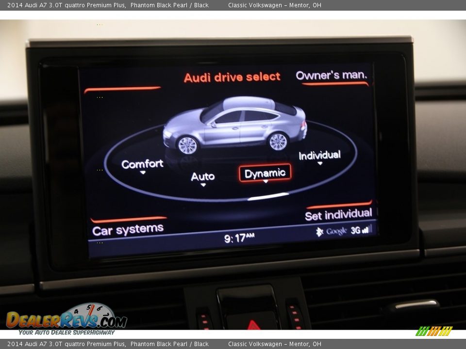 2014 Audi A7 3.0T quattro Premium Plus Phantom Black Pearl / Black Photo #14