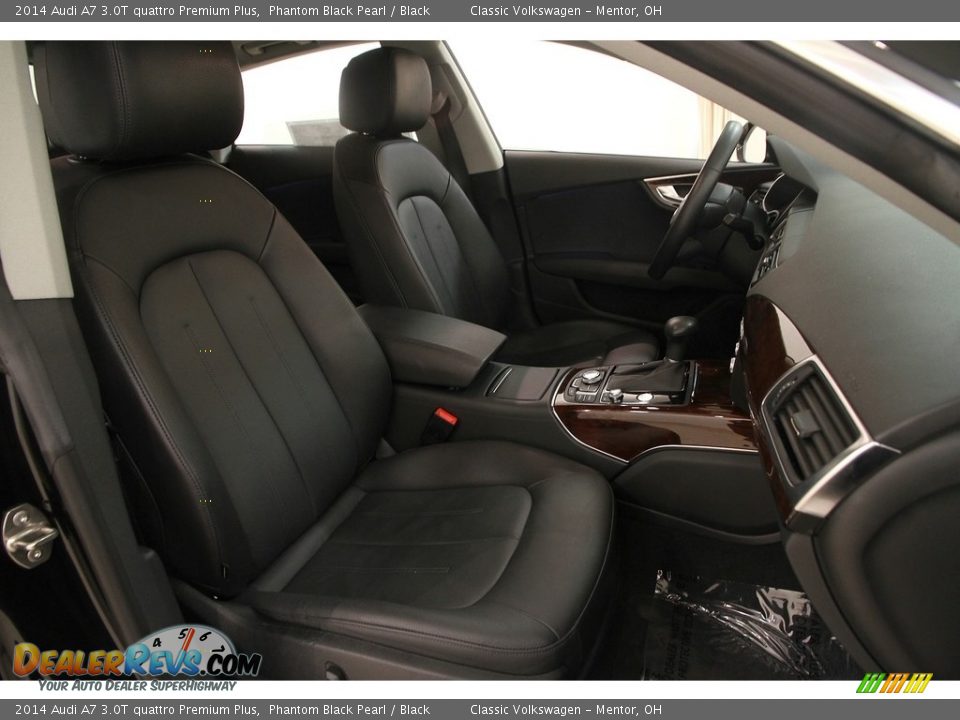 2014 Audi A7 3.0T quattro Premium Plus Phantom Black Pearl / Black Photo #19