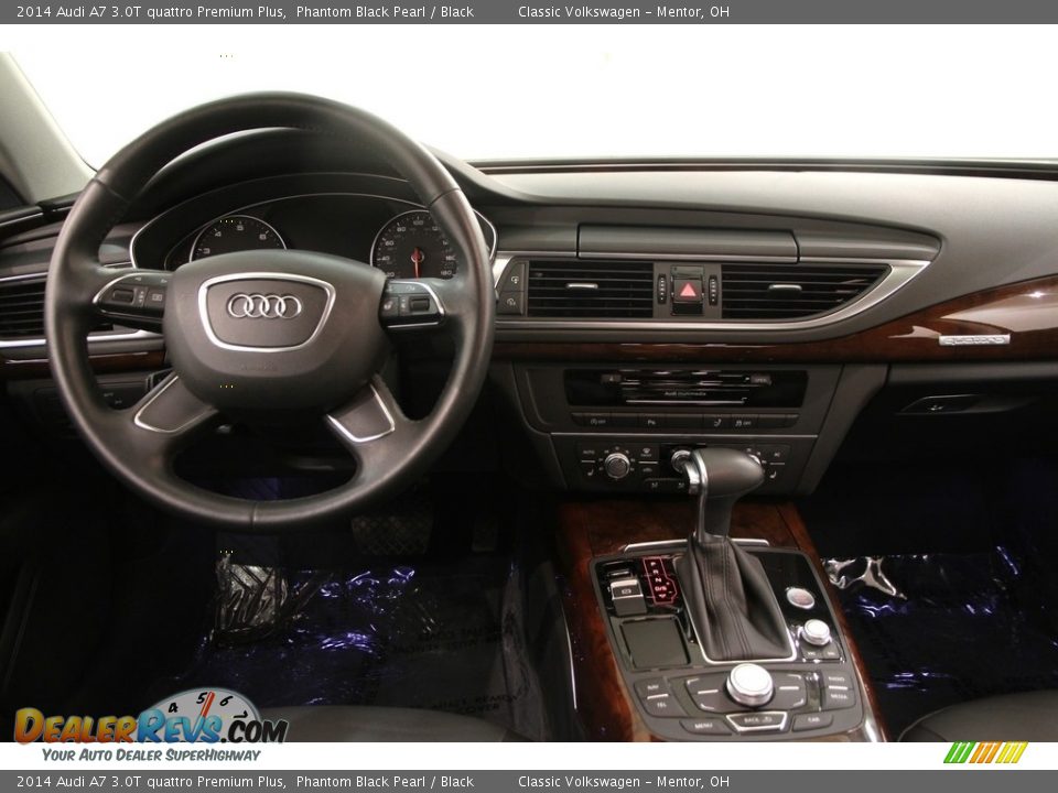 2014 Audi A7 3.0T quattro Premium Plus Phantom Black Pearl / Black Photo #23
