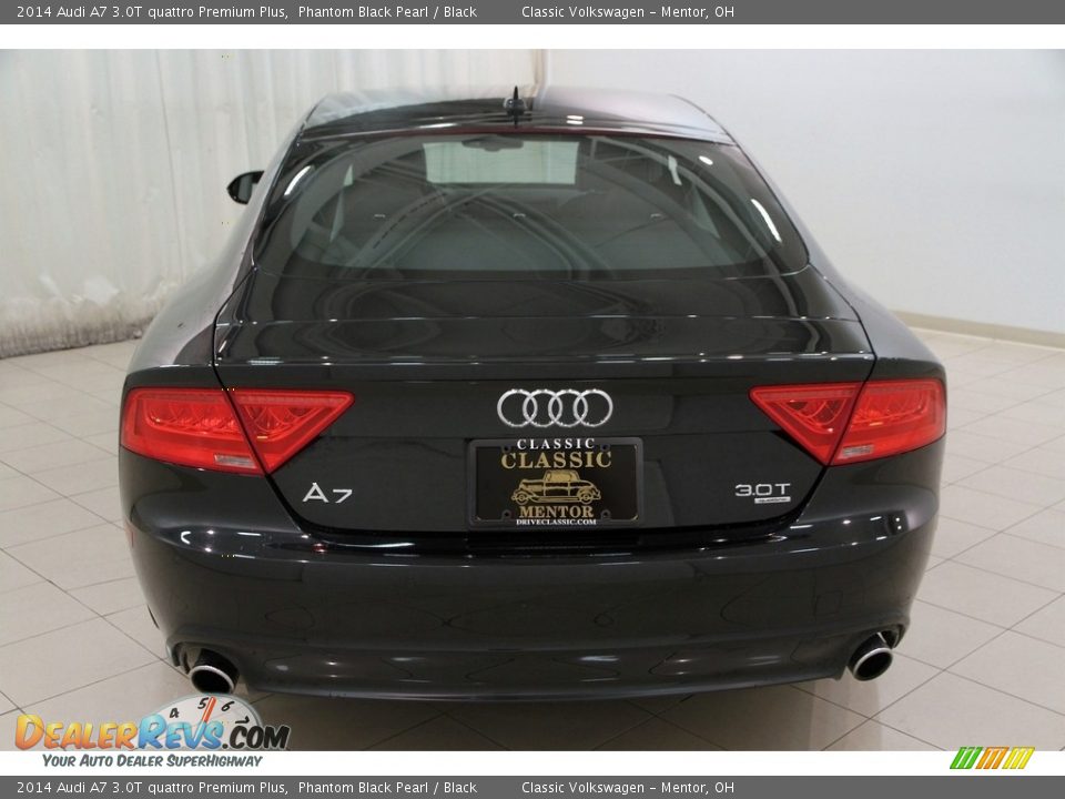 2014 Audi A7 3.0T quattro Premium Plus Phantom Black Pearl / Black Photo #24