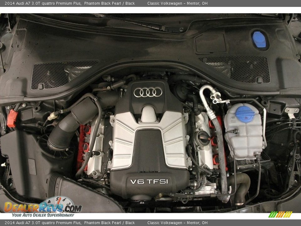 2014 Audi A7 3.0T quattro Premium Plus Phantom Black Pearl / Black Photo #25