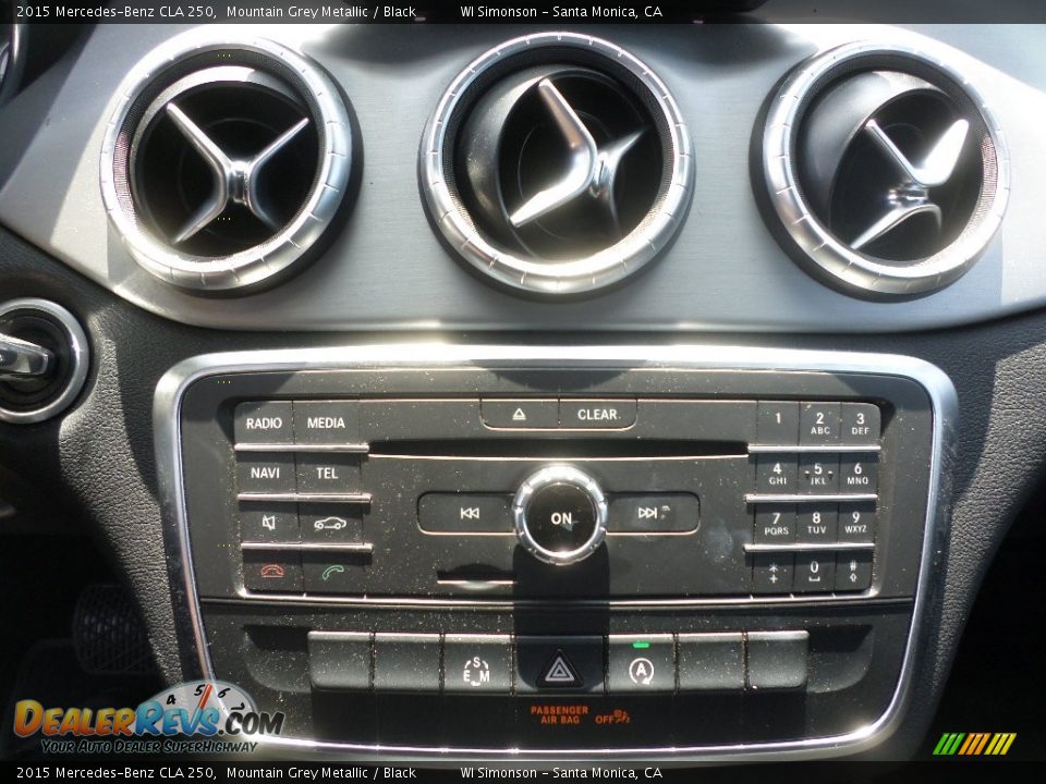 2015 Mercedes-Benz CLA 250 Mountain Grey Metallic / Black Photo #14