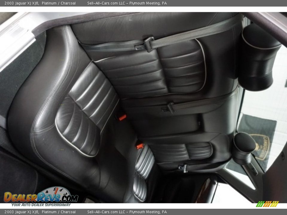 2003 Jaguar XJ XJ8 Platinum / Charcoal Photo #19