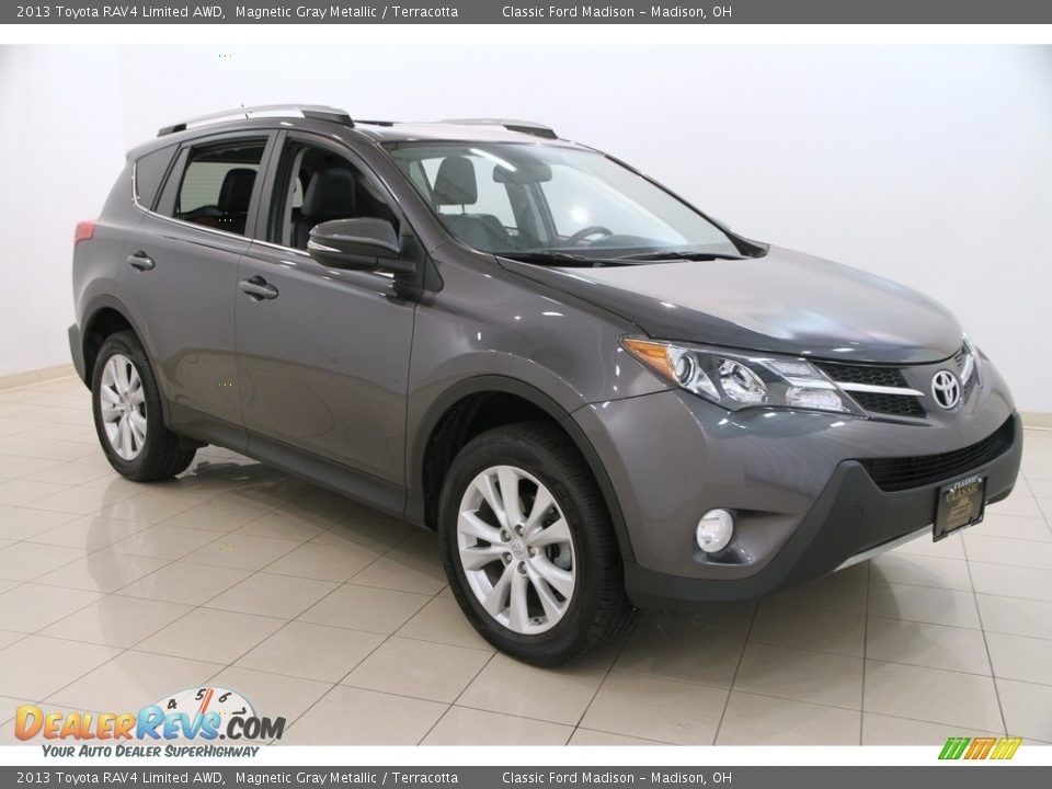 2013 Toyota RAV4 Limited AWD Magnetic Gray Metallic / Terracotta Photo #1