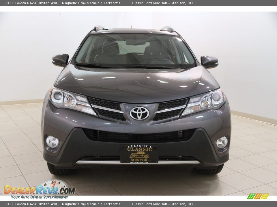 2013 Toyota RAV4 Limited AWD Magnetic Gray Metallic / Terracotta Photo #2