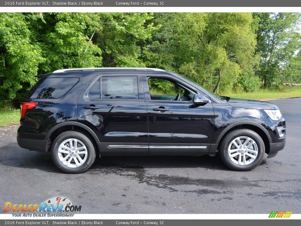 2016 Ford Explorer XLT Shadow Black / Ebony Black Photo #2