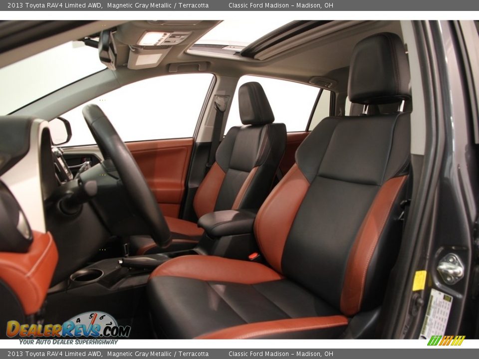 2013 Toyota RAV4 Limited AWD Magnetic Gray Metallic / Terracotta Photo #5