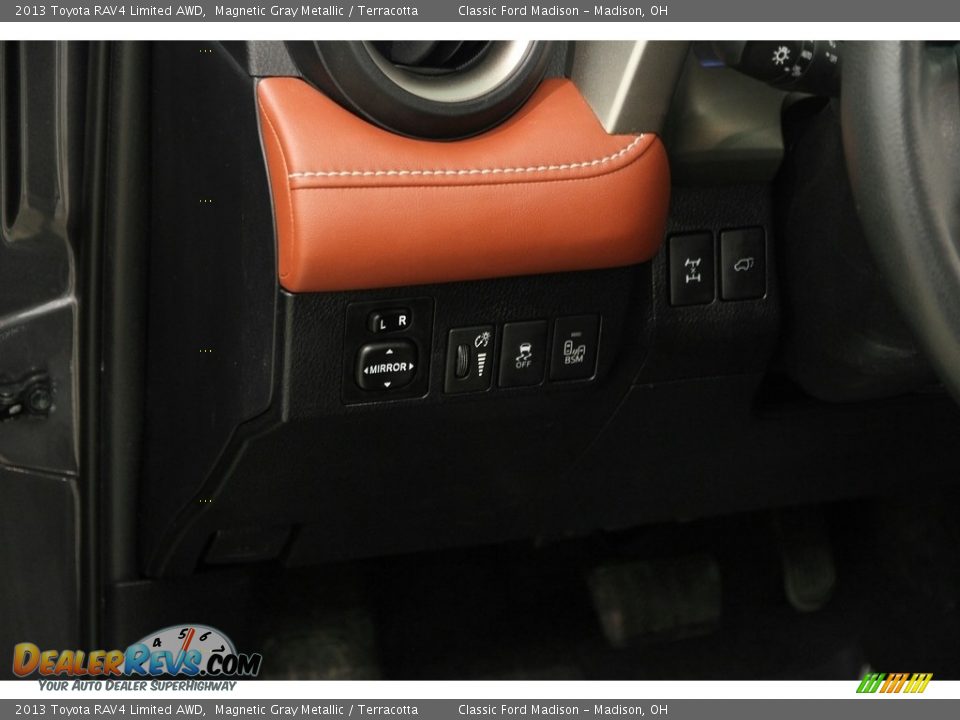 2013 Toyota RAV4 Limited AWD Magnetic Gray Metallic / Terracotta Photo #6