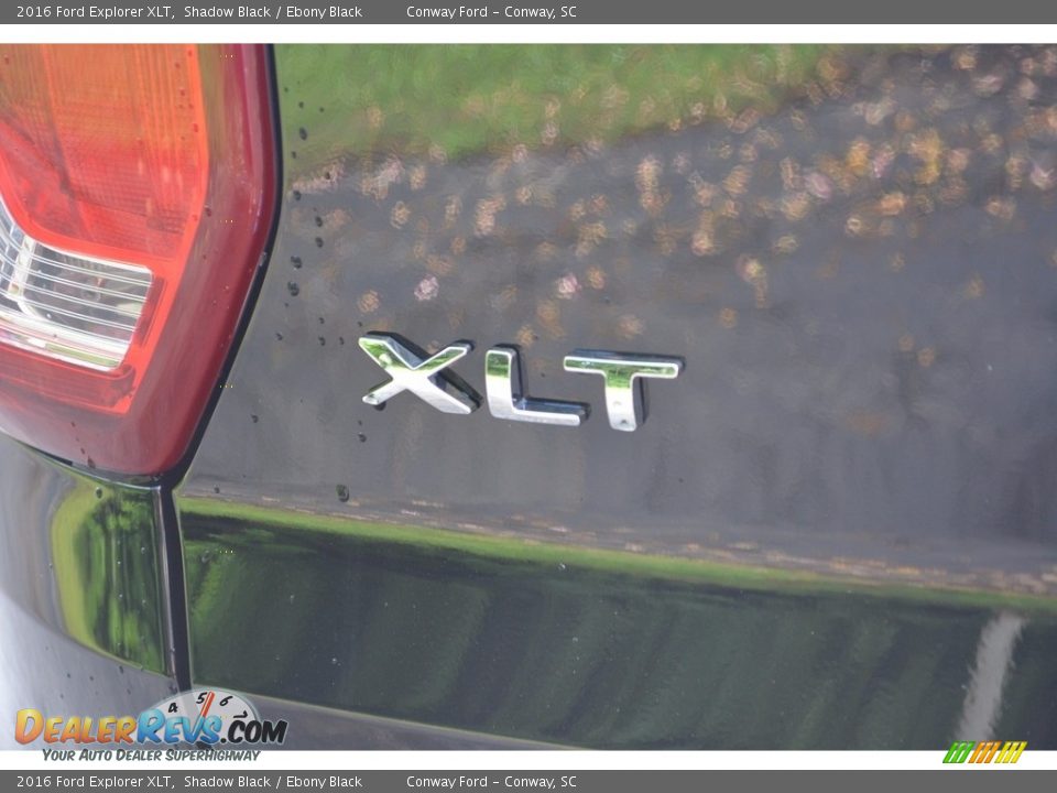2016 Ford Explorer XLT Shadow Black / Ebony Black Photo #6