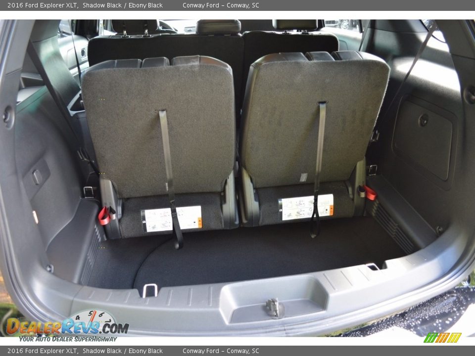 2016 Ford Explorer XLT Shadow Black / Ebony Black Photo #7