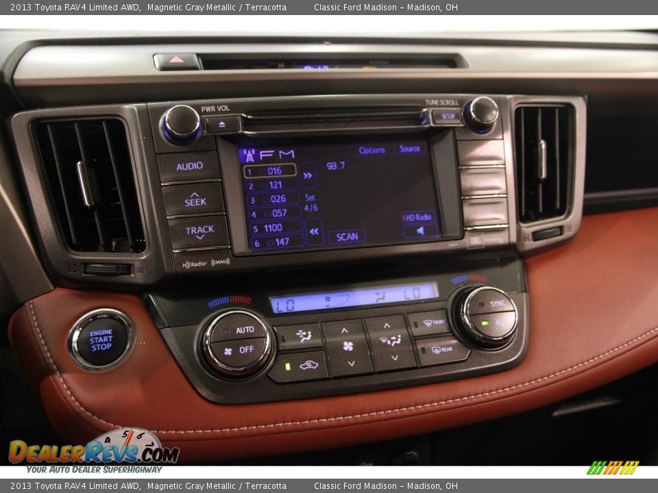 2013 Toyota RAV4 Limited AWD Magnetic Gray Metallic / Terracotta Photo #10