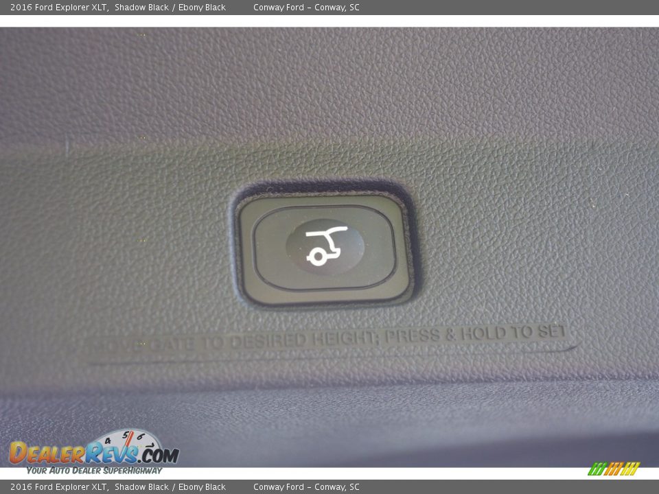 2016 Ford Explorer XLT Shadow Black / Ebony Black Photo #8