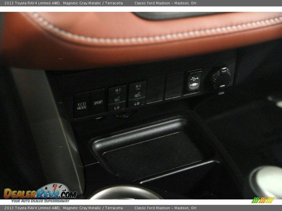 2013 Toyota RAV4 Limited AWD Magnetic Gray Metallic / Terracotta Photo #15