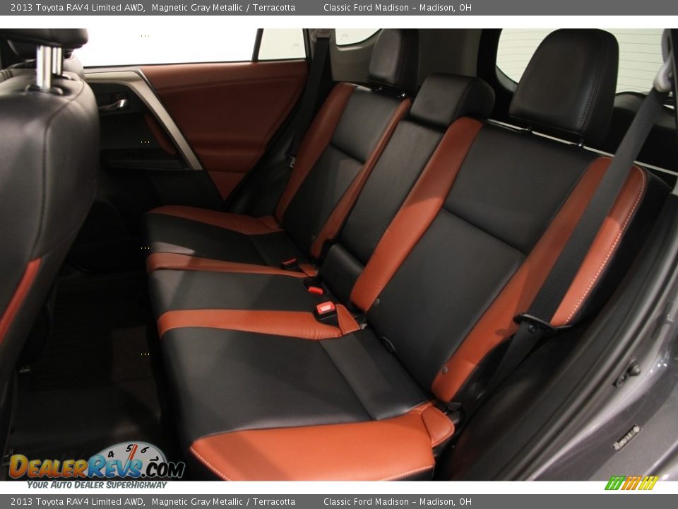 2013 Toyota RAV4 Limited AWD Magnetic Gray Metallic / Terracotta Photo #18
