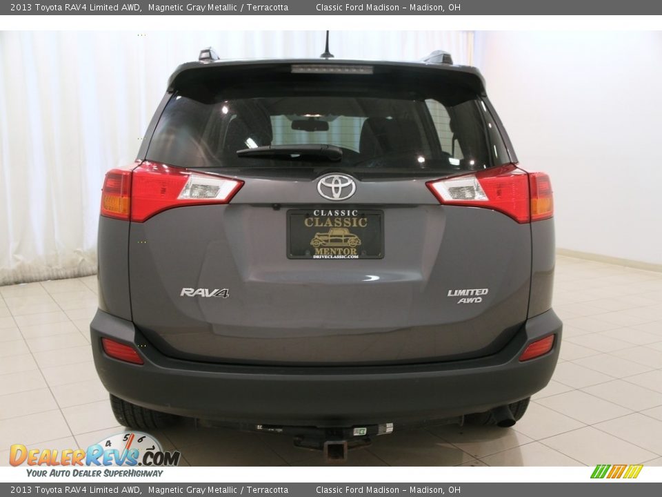 2013 Toyota RAV4 Limited AWD Magnetic Gray Metallic / Terracotta Photo #19