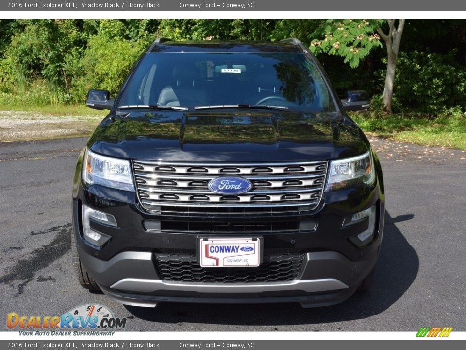 2016 Ford Explorer XLT Shadow Black / Ebony Black Photo #15