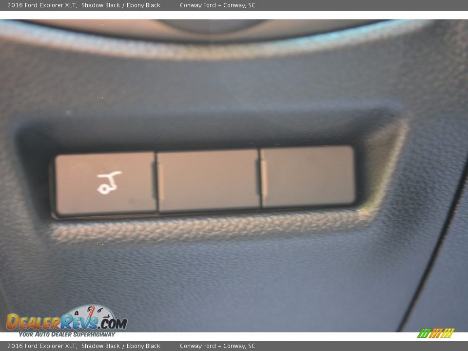 2016 Ford Explorer XLT Shadow Black / Ebony Black Photo #18