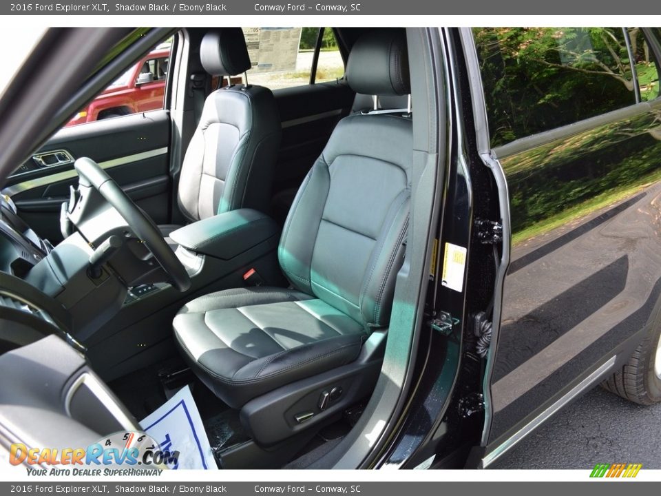 2016 Ford Explorer XLT Shadow Black / Ebony Black Photo #22