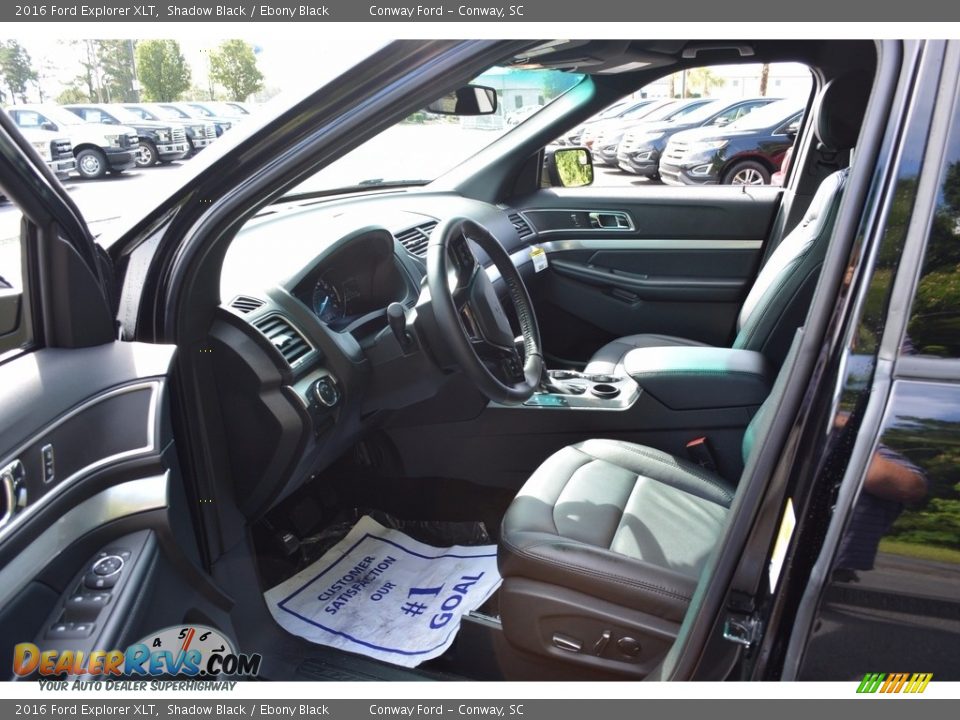 2016 Ford Explorer XLT Shadow Black / Ebony Black Photo #23
