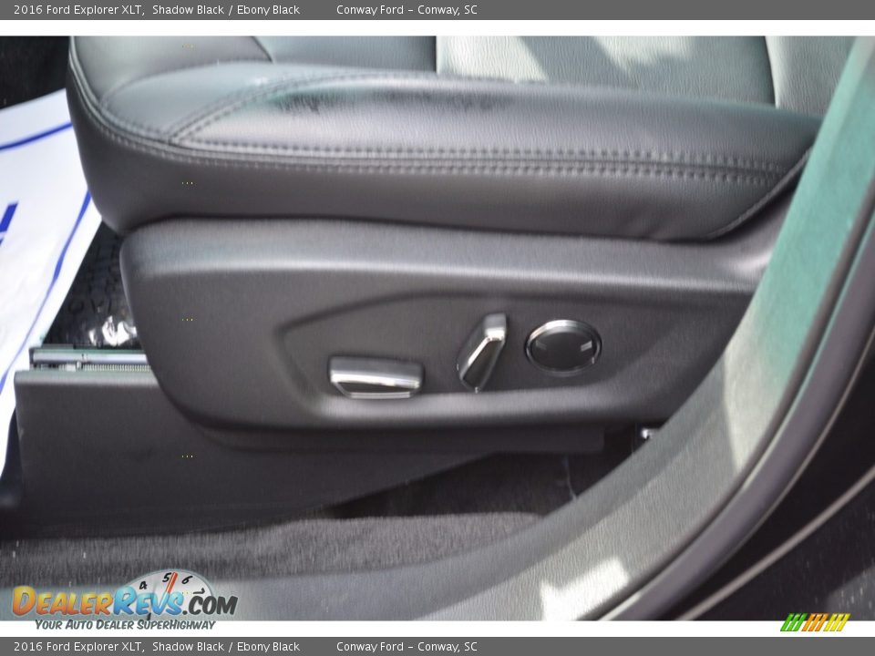2016 Ford Explorer XLT Shadow Black / Ebony Black Photo #24