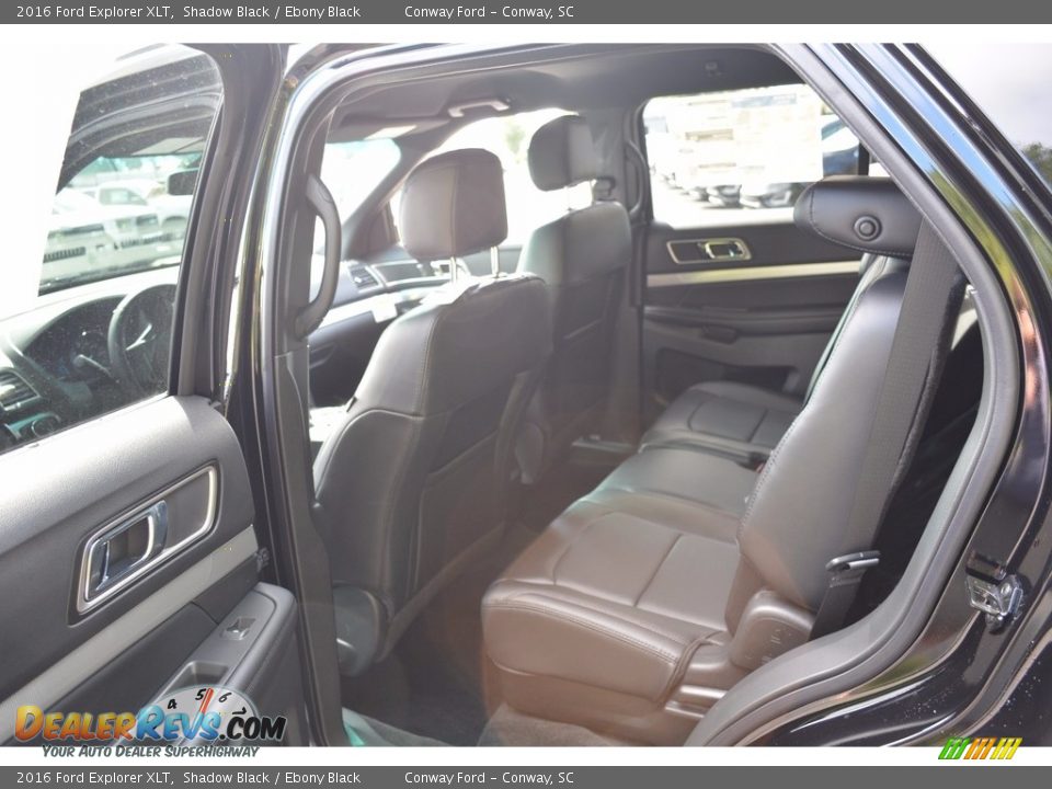 2016 Ford Explorer XLT Shadow Black / Ebony Black Photo #25