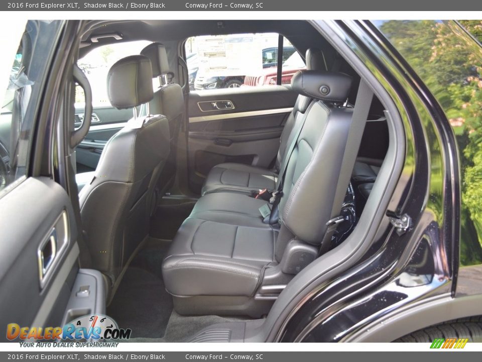 2016 Ford Explorer XLT Shadow Black / Ebony Black Photo #26