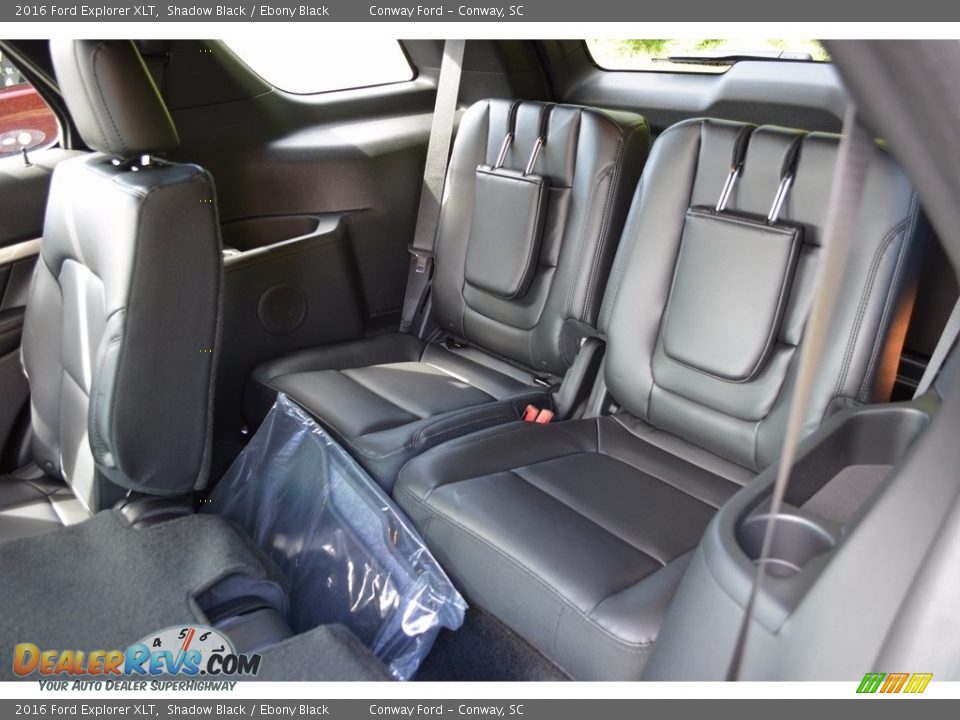2016 Ford Explorer XLT Shadow Black / Ebony Black Photo #27