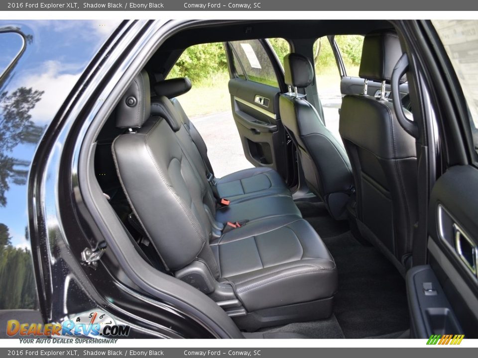 2016 Ford Explorer XLT Shadow Black / Ebony Black Photo #29