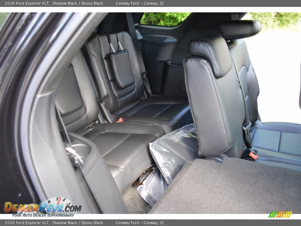 2016 Ford Explorer XLT Shadow Black / Ebony Black Photo #30