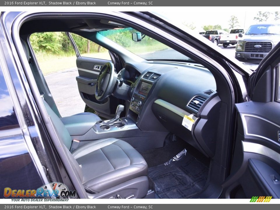 2016 Ford Explorer XLT Shadow Black / Ebony Black Photo #33