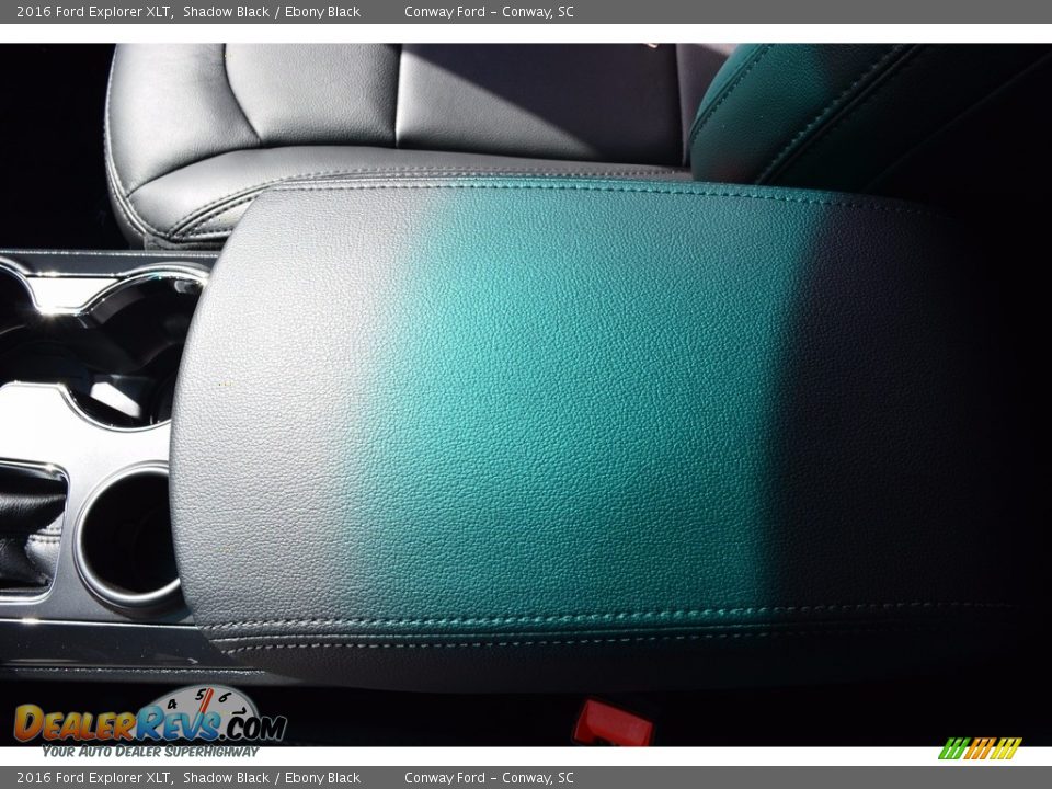 2016 Ford Explorer XLT Shadow Black / Ebony Black Photo #36