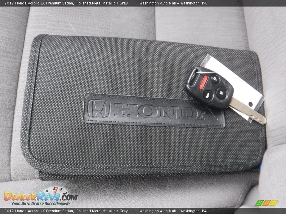 2012 Honda Accord LX Premium Sedan Polished Metal Metallic / Gray Photo #18