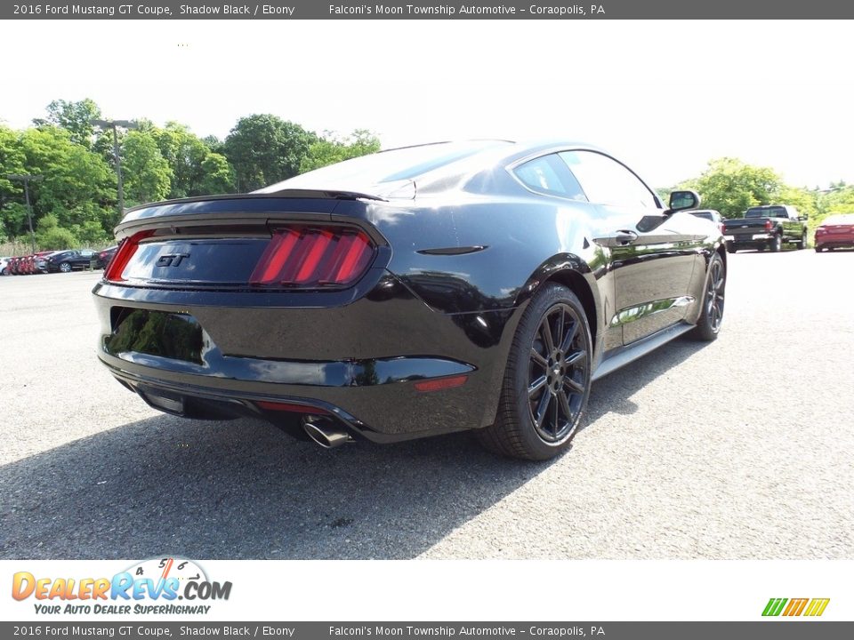 2016 Ford Mustang GT Coupe Shadow Black / Ebony Photo #8