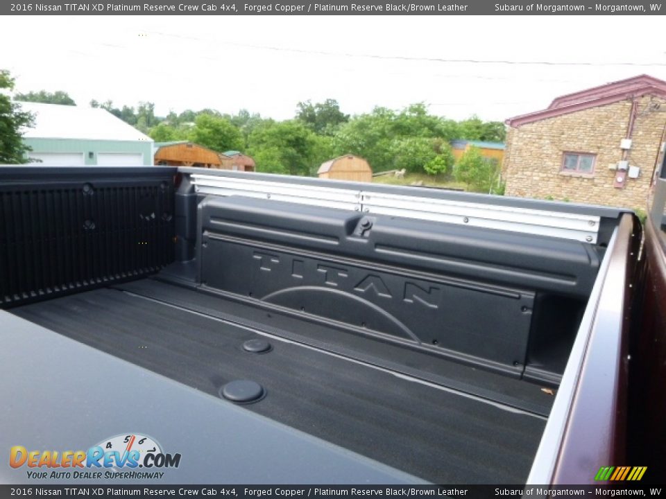 2016 Nissan TITAN XD Platinum Reserve Crew Cab 4x4 Forged Copper / Platinum Reserve Black/Brown Leather Photo #6