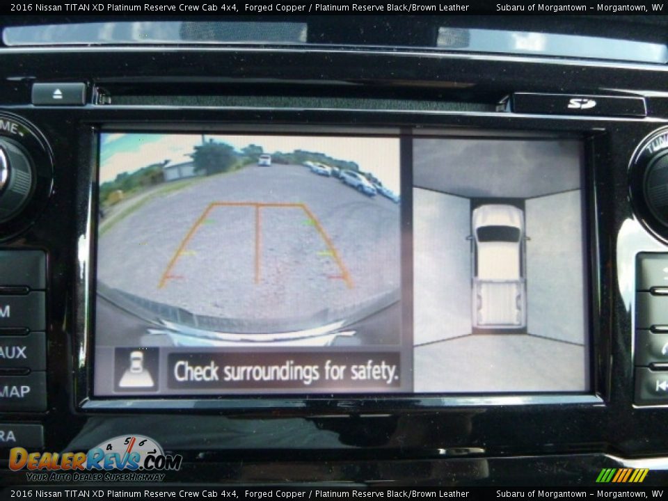 2016 Nissan TITAN XD Platinum Reserve Crew Cab 4x4 Forged Copper / Platinum Reserve Black/Brown Leather Photo #19