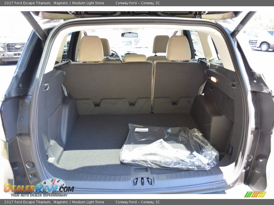 2017 Ford Escape Titanium Magnetic / Medium Light Stone Photo #6