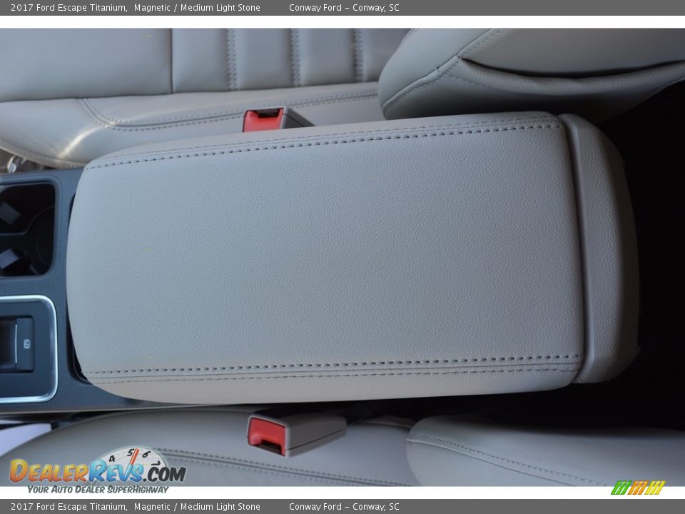 2017 Ford Escape Titanium Magnetic / Medium Light Stone Photo #32