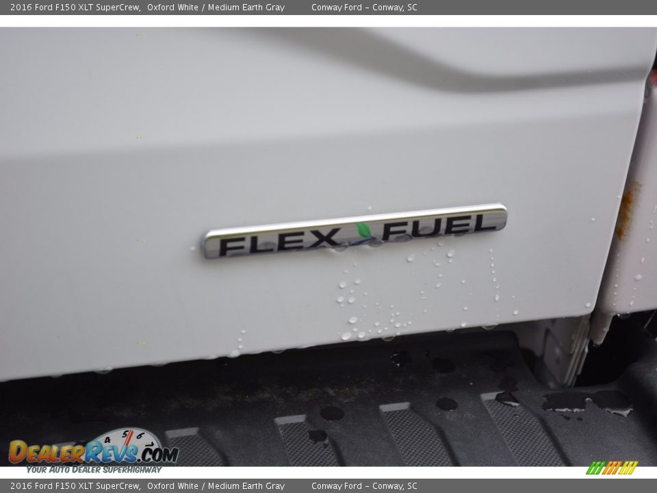2016 Ford F150 XLT SuperCrew Oxford White / Medium Earth Gray Photo #6