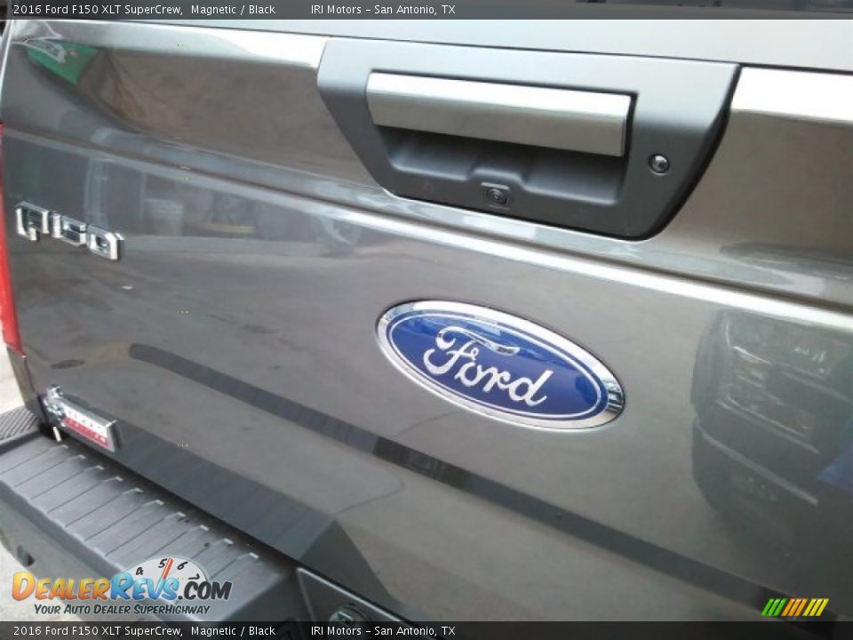2016 Ford F150 XLT SuperCrew Magnetic / Black Photo #5