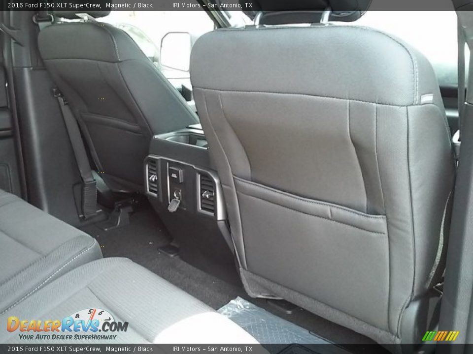 2016 Ford F150 XLT SuperCrew Magnetic / Black Photo #20