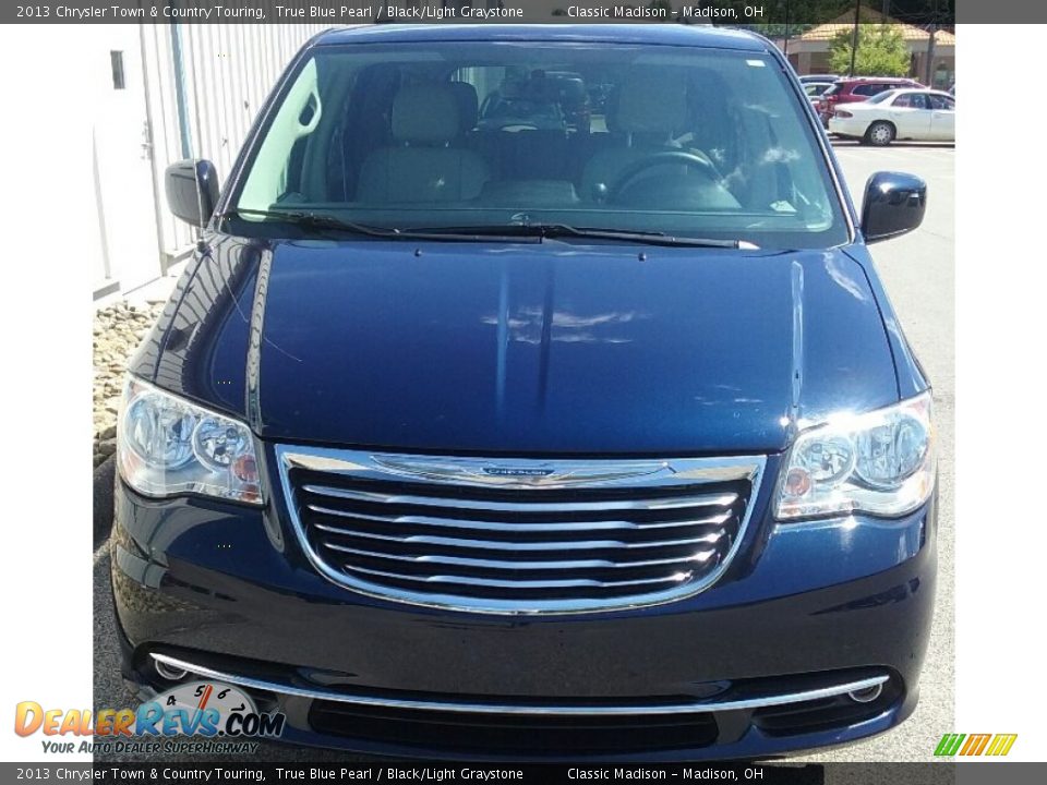 2013 Chrysler Town & Country Touring True Blue Pearl / Black/Light Graystone Photo #2