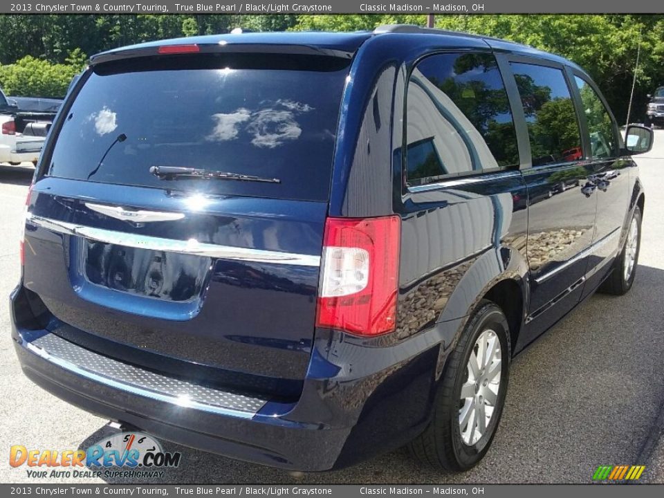 2013 Chrysler Town & Country Touring True Blue Pearl / Black/Light Graystone Photo #3