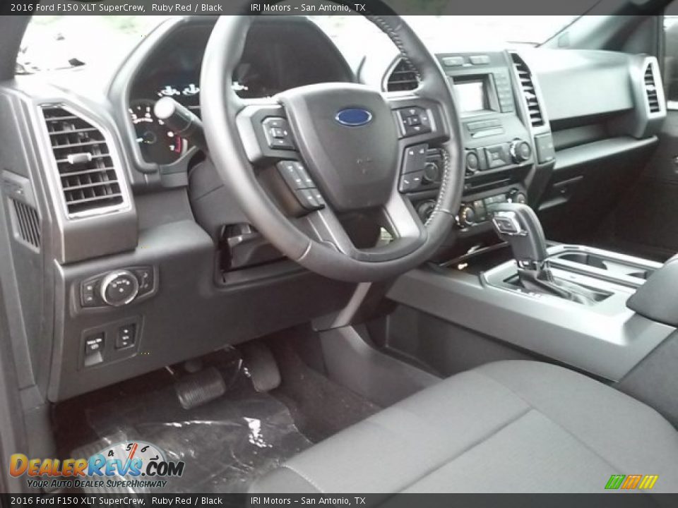 2016 Ford F150 XLT SuperCrew Ruby Red / Black Photo #4