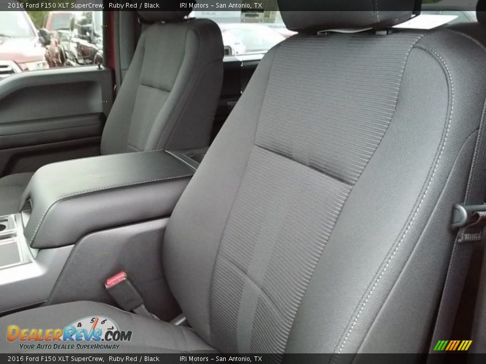 2016 Ford F150 XLT SuperCrew Ruby Red / Black Photo #6