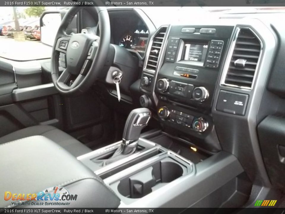 2016 Ford F150 XLT SuperCrew Ruby Red / Black Photo #8