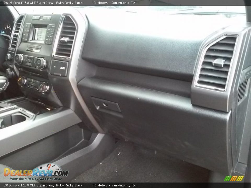 2016 Ford F150 XLT SuperCrew Ruby Red / Black Photo #9
